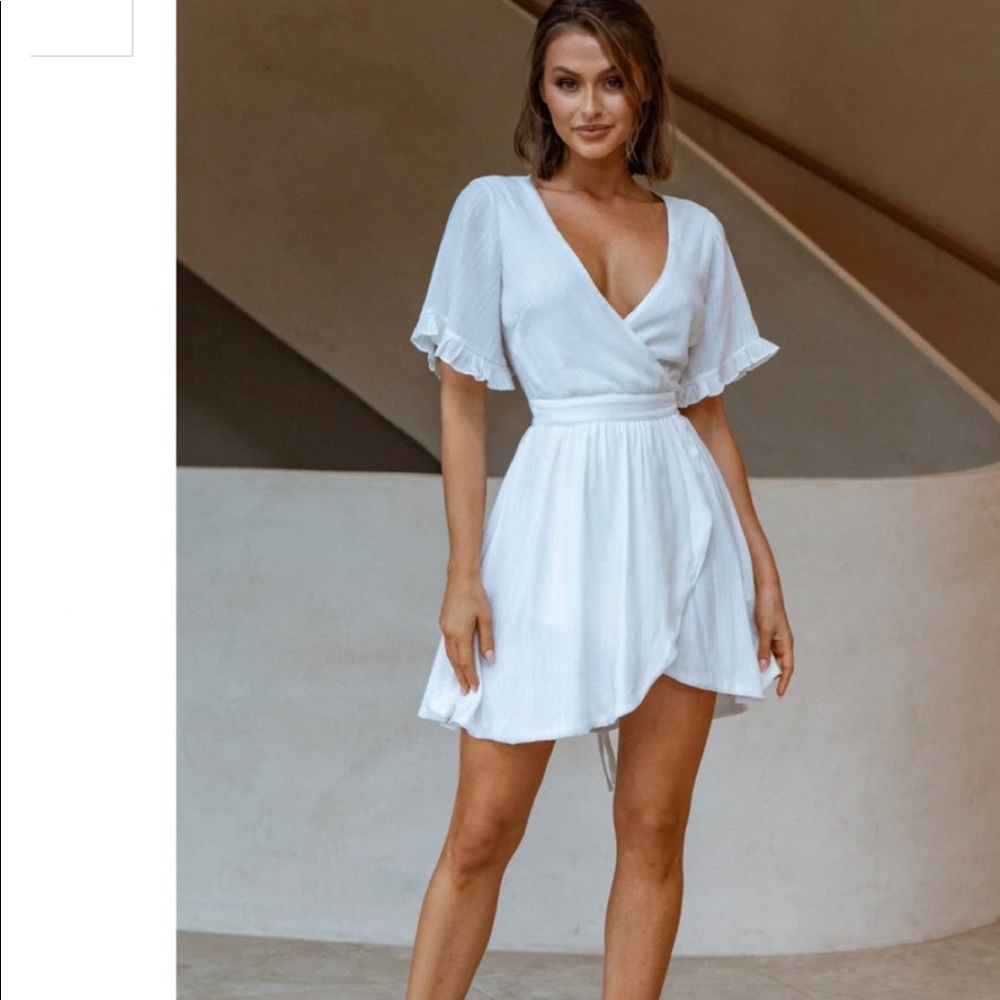 White dress